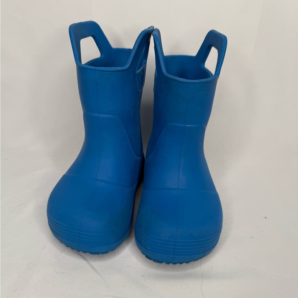 Kids Waterproof Blue Boots